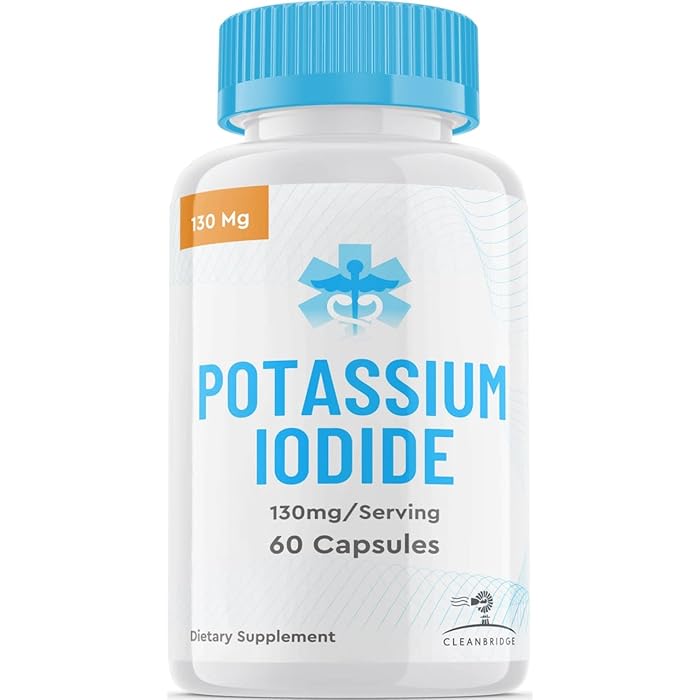 Buy Potassium Iodide Supplement Tablets Pills 130 MG, KI Potassium