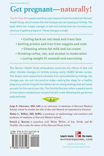 The Fertility Diet: Groundbreaking Research Reveals Natural Ways to Boost Ovulation and Improve Your