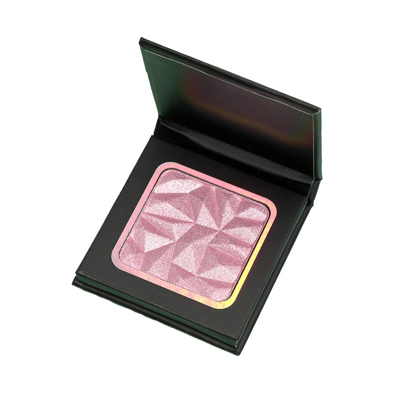 Paleta de resaltadores faciales con purpurina brillante, paleta de contorno natural nude brillante, iluminador de maquillaje de alto brillo,