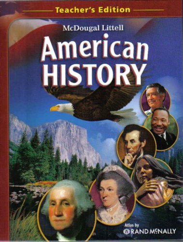 Amazon.com: McDougal Littell American History, Teacher's Edition ...