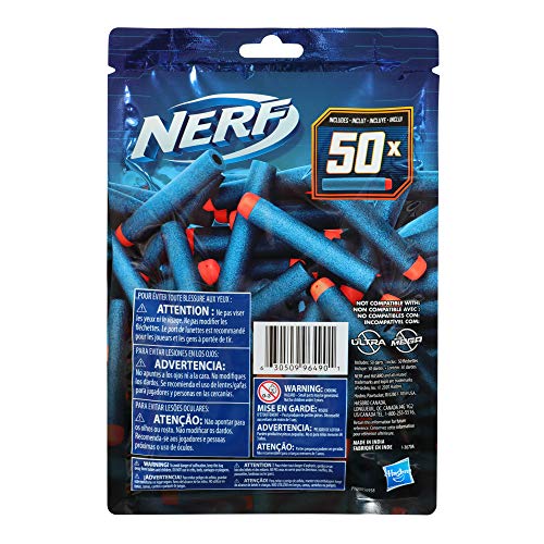 Nerf Elite 2.0 50-Dart Refill Pack, Foam Darts, Compatible with All Nerf Blasters That Use Elite Darts