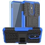 SKTGSLAMY for LG Tribute Royal Case,with HD Screen Protector,LG Aristo 4 Plus Case, [Shockproof]...