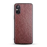 AIORIA Case for Sony Xperia 5 V 6.1' Screen Premium PU Leather Cover Retro Business Design Full Protective Case for Sony Xperia 5 V 5G (Coffee)