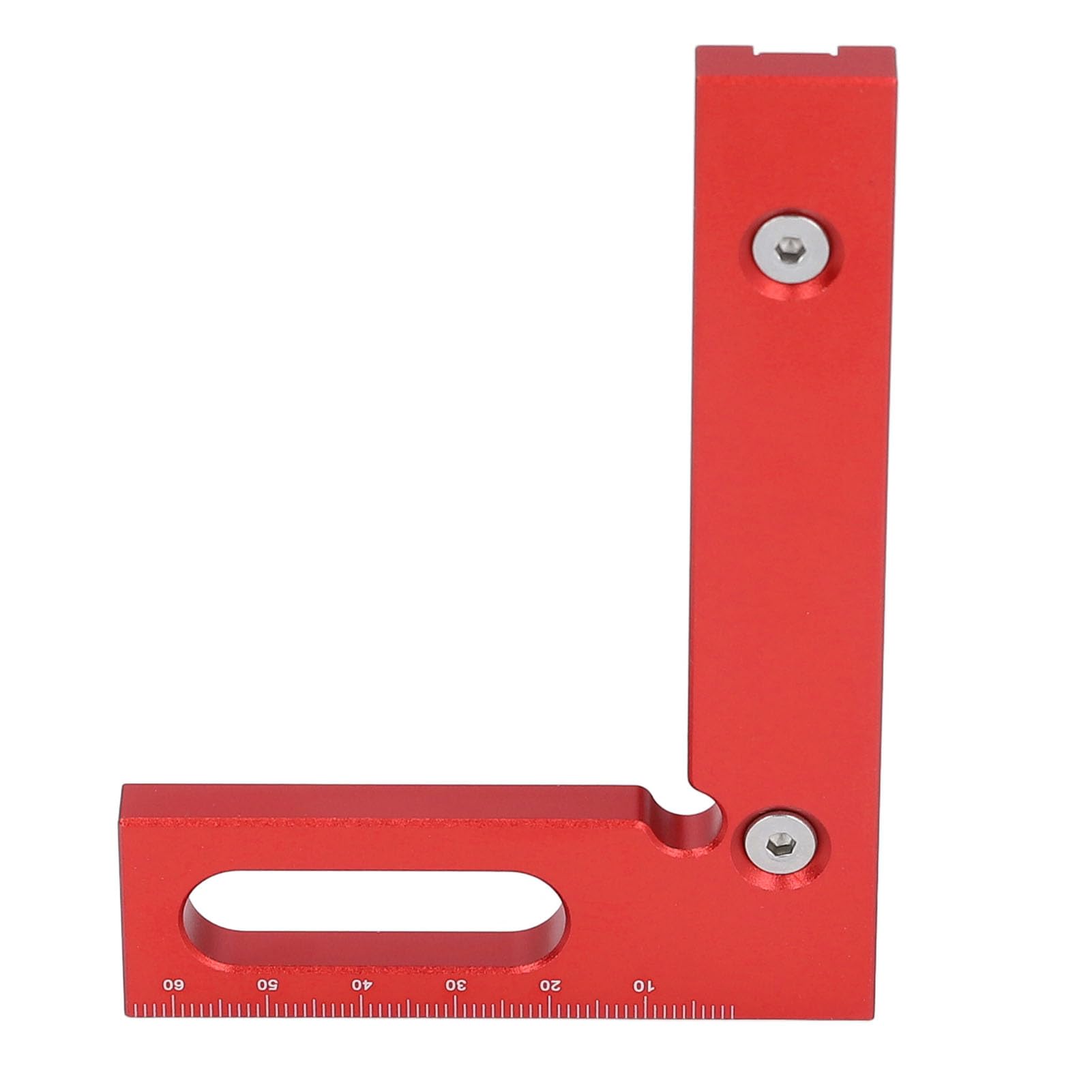 Righello di misurazione 3D multiangolo 45° 90° in Lega di Alluminio per Lavorazione del Legno, Squadra, goniometro, Righello Triangolare ad Alta precisione