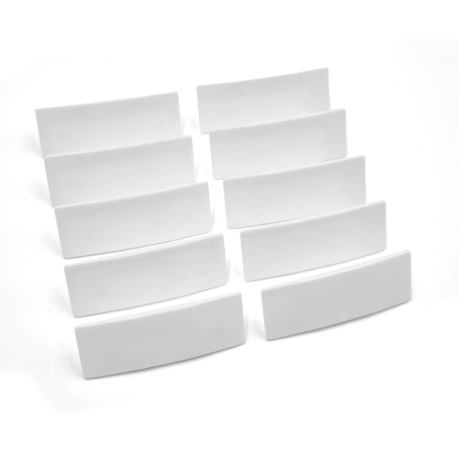 Cockspur Window Handle Striker Plate Wedges (10 Pack) - White (2mm)