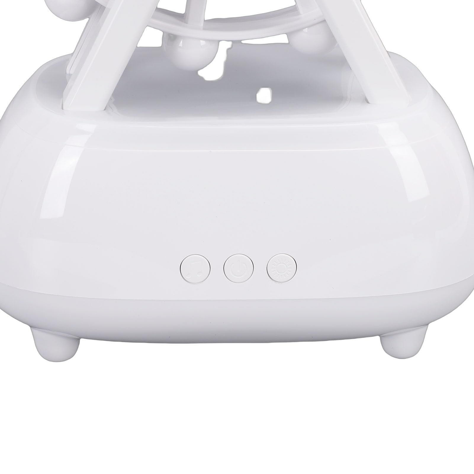 Generic Umidificatore a Nebbia Fredda con Altoparlante Bluetooth e Diffusore di Olio Essenziale Rotante con Ruota Panoramica per Camera da Letto Ufficio ABS 300 Ml