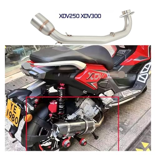 Pot d'échappement Longjia XDV 300 contre la rouille et les bruits - 3