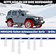 MRWiZMS Auto Schneeketten Stoff,2er Set Textil Schneeketten, Anti-Rutsch Schneesocken Winter, Car Snow Chains,6 Größen. (M)