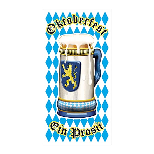 Oktoberfest de Porte Bière Fête Fanions Allemand Beistle