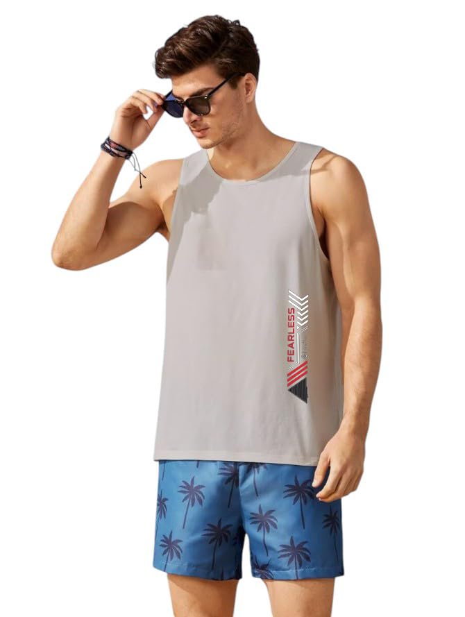 Mens Cotton Graphic Printed Regular Fit Casual Vest-picture-16