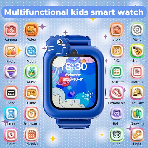 Image of Smart Watch for Kids, Boys 3-12 Years Old