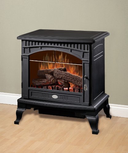 Dimplex Traditional Electric Stove, DS5629, Black - Thumbnail 2