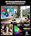 4K Smart Beamer mit Google TV – 2550 ANSI Lumen Tageslicht-Projektor, 70W Dolby Audio, ToF Autofokus, HDR10+, WiFi 6, HDMI ARC – Heimkino & Gaming Beamer für Outdoor