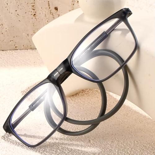 Image of First Lens Magnetic Blue Block Reading Glasses With Neck Band For Womens & Mens Easy to Use +1.00 | +1.50 | +2.00 | +2.50 | +3.00