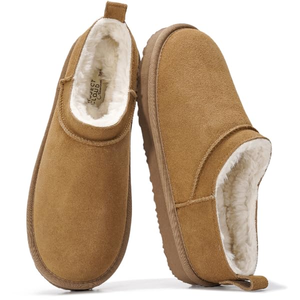 Project Cloud 100 Genuine Leather Micro Boots for Women Water Resistant Womens Boots with Memory Foam Insole Slip