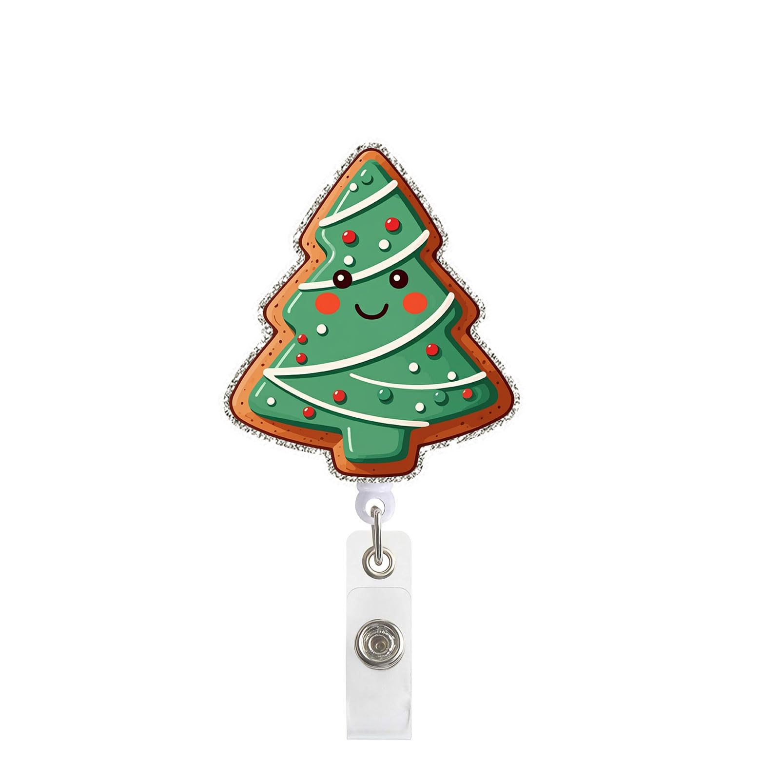 Cute Christmas Badge Ree (Christmas Tree Cookie)
