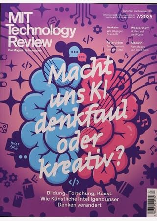 Cover of MIT Technology Review, 7/2025