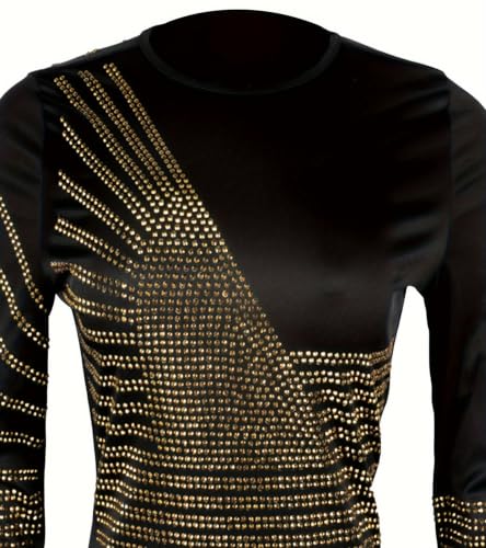 Image of PORRCEY Sexy Elegant Rhinestone Party Club Night Formal Dress for Women