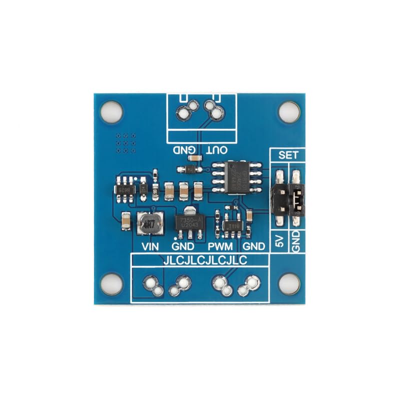 Miniatura 3 de EC Buying PWM a módulo convertidor de voltaje ajustable 0-100% ciclo de trabajo a 0-5V0-10V Salida digital a analógica conversión de señal 3.3V-12V
