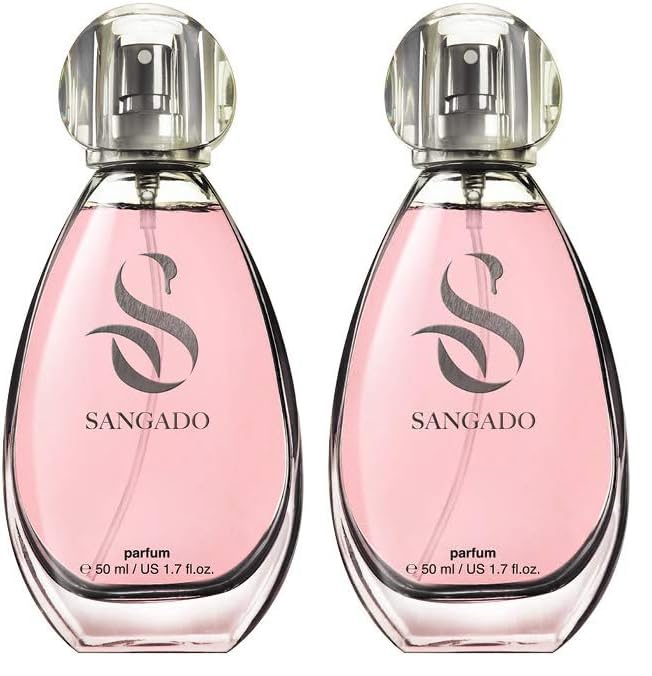 SANGADO Vainilla Y Castaña Perfume para Mujeres, Larga Duración de 8-10 horas, Olor Lujoso, Oriental Vainilla, Francesas Finas, Extra Concentrado (Parfum), Spray de 50 ml, Un Gran Regalo Para Mujeres