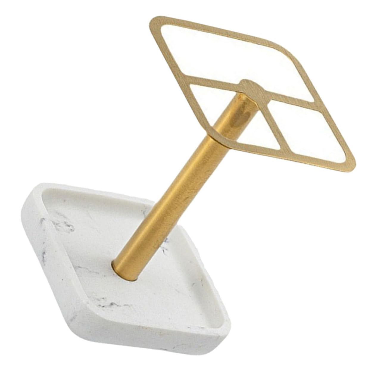 Amosfun 2 Pz Porta Spazzolino Da Denti Accessori Mini Libreria Scaffali Portaspazzolino Supporto Da Appoggio Bagno Organizer Da Scrivania Per Spazzolini Da Denti Base in Resina