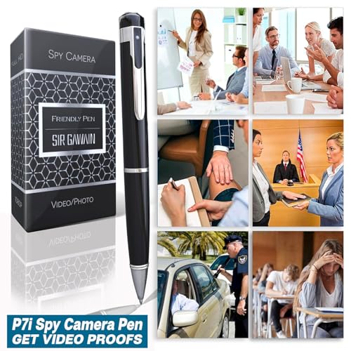 Image of DEATTI 1080P Body Camera Pen [Upgraded 2024] - Body Cam with HD Video or Picture Taking, SD Card Storage, and Manual Control for Privacy Compliance (DECM28)