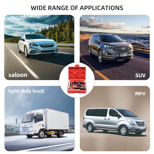 RUNYU 5 Stück Lambdasonden Schlüssel Set, Lambdasonde Werkzeug Lambdasonden Nuss Gewindereparatur Satz für Autoreparatur