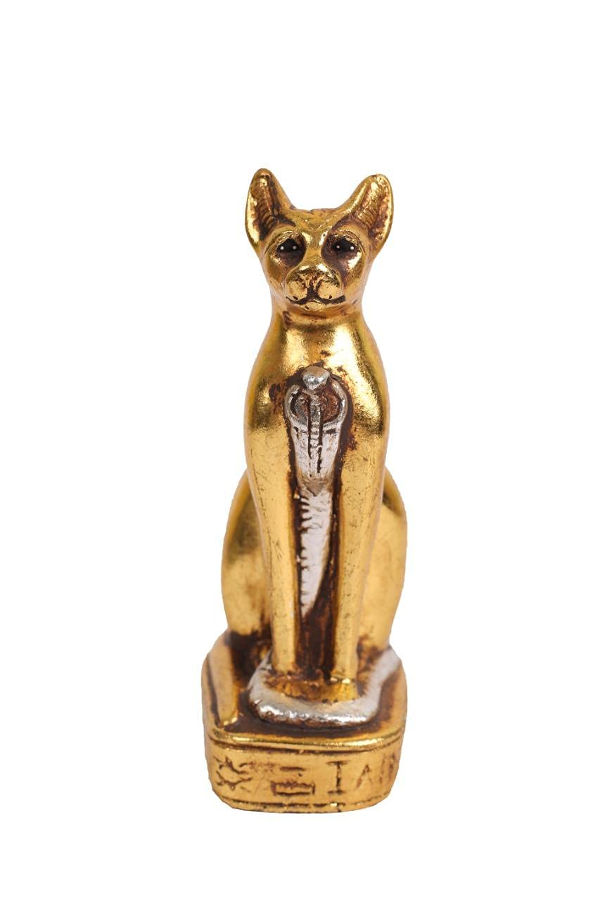Schilderijen Bastet, Egyptische godin, kat in profiel № s38725