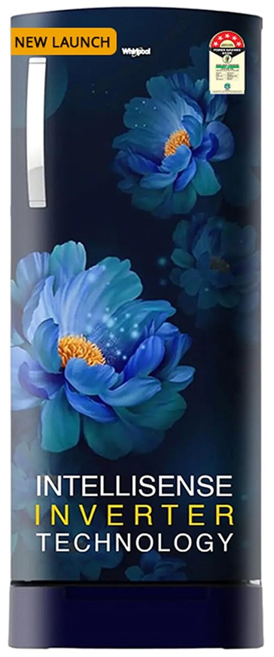 Whirlpool 207 L 5 Star Icemagic Pro Inverter Direct-Cool Single Door Refrigerator (230 IMPRO ROY 5S INV SAPPHIRE PEONY-Y, Blue, 2026 Model) discount deal