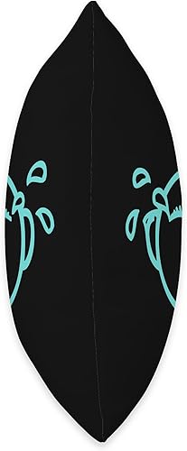 Miniatura 2 de CRY BABY BLUE APPAREL Cute Crying Baby - Almohada de diseño azul, 18 x 18 pulgadas, multicolor