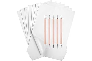 50 Pack Carbon Transfer Paper: Precision Tracing for Artists and Crafters