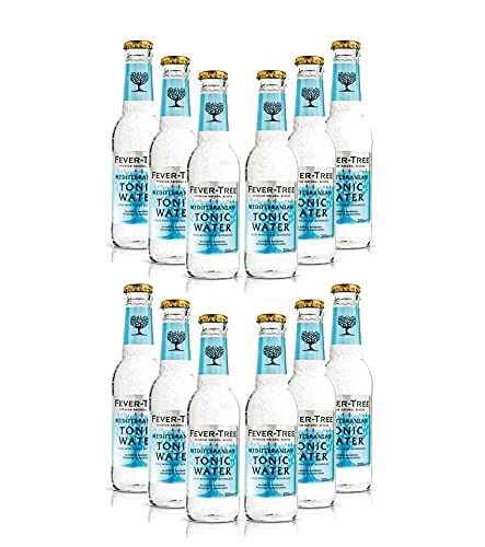 Fever Tree Mediterranean Tonic Water Set - 12er Set 200ml inkl. Pfand MEHRWEG