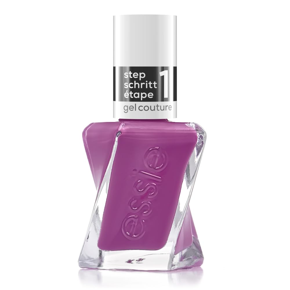 Gel couture by essie Gel-like Nail Polish, Up to 15 days of Wear, No UV Lamp, Removes like Regular Polish, Glass like Finish & Plump, Vegan,Strut With It, 0.46 fl oz
