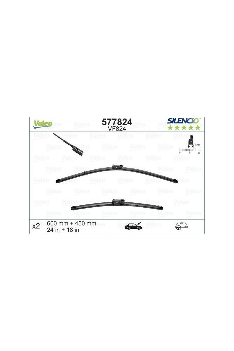 Valeo577824 Spazzola Tergicristallo