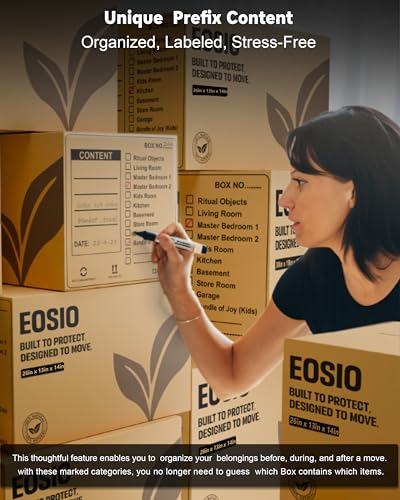 Image of EOSIO 5 Ply Pack 15 Large Size Corrugated Cardboard boxes for Packaging Cartons Cartoon Carton box for Small Business, Packing, Shipping, Moving & Storage,Courier,Transportation,Home Shifting,Parcel