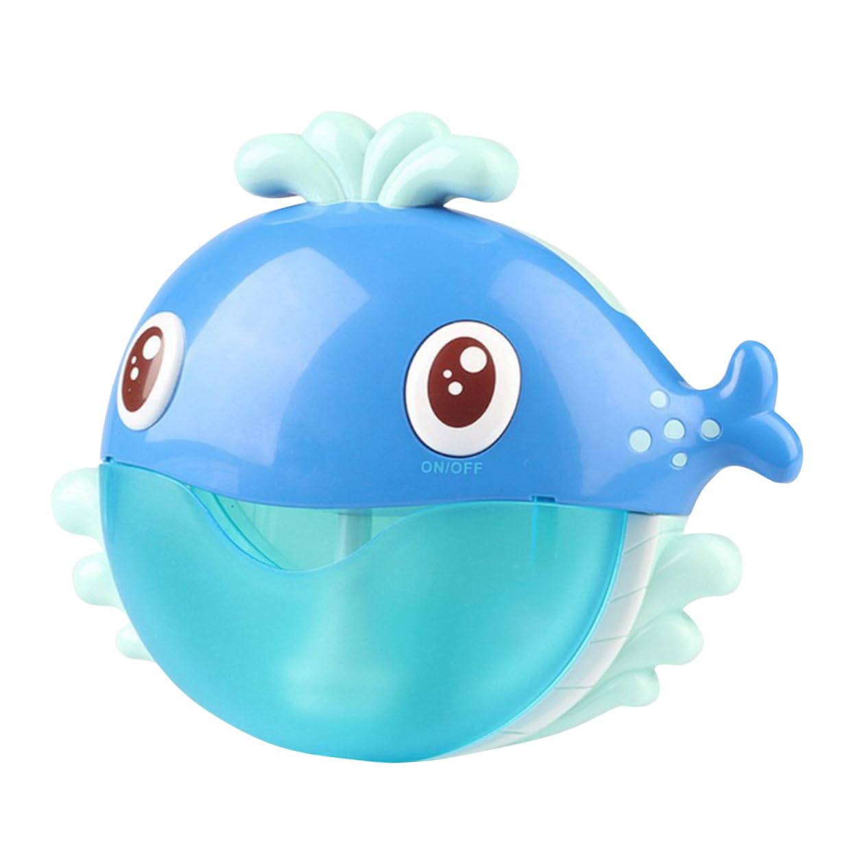 Hohopeti Juguete de Baño Infantil Burbujas en Forma de Ballena, sin Batería, Tamaño Pequeño, Diseño Seguro Bordes Lisos, Adecuado para Juegos Acuáticos y Aprendizaje de Colores