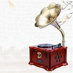 Gramophone Nostalgique Platine Vinyle en Bois Tourne-Disque Vinyle sans Fil Support 3 Types Tourne-Disque Vinyle sans… - Les Beatles, Paul McCartney, John Lennon, RIngo Starr, George Harrison Gramophone Nostalgique Platine Vinyle en Bois Tourne-Disque Vinyle sans Fil Support 3 Types Tourne-Disque Vinyle sans… – Image 3