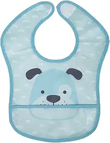 Babador Com Bolso Cachorrinho