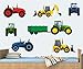 Price comparison product image Childrens Tractors & Diggers Wall Art Vinyl Printed Stickers