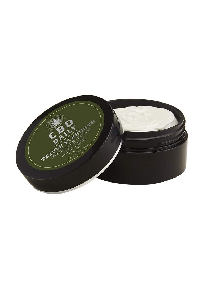Earthly Body - CBD Daily Triple Strength Intensive Cream - 1.7 oz / 48 g