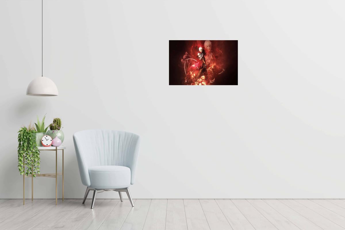 HK PRINTS Devil May Cry Game Wall Poster for Room (12x18 Inch, 300 GSM Paper, Gloss Laminated) F-556 1