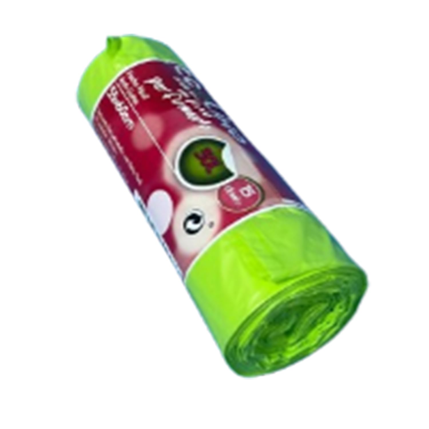 Bolsa de basura Pistacho 55x60 de 30 litros, autocierre, Paquete 15 unidades (56)