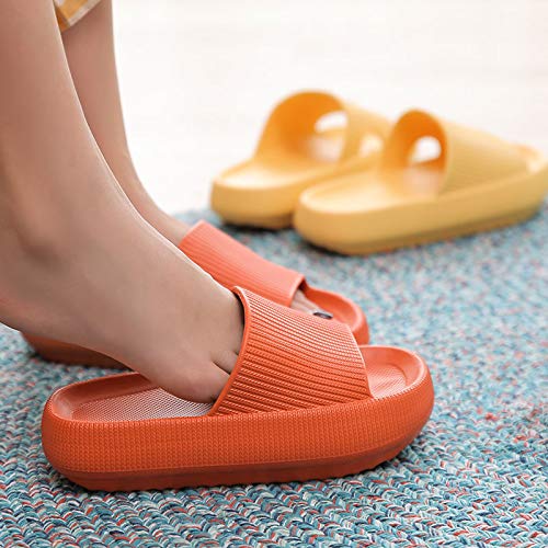 PILLOW SLIDES Sandals Ultra-Soft Slippers Extra Soft Cloud Shoes Anti-Slip, Super Soft Home Slippers Non-Slip, Beach… - Image 6