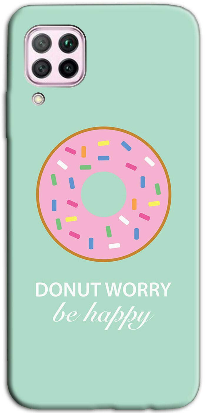 Mixroom - Cover Custodia Case In TPU Silicone Morbida Sfondo Trasparente Per HUAWEI P40 LITE Fantasia STELLINE D'ORATE U1049