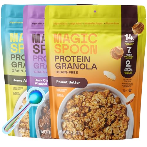 Image of Magic Spoon High Protein Granola Variety 3 Pack - Low Sugar
