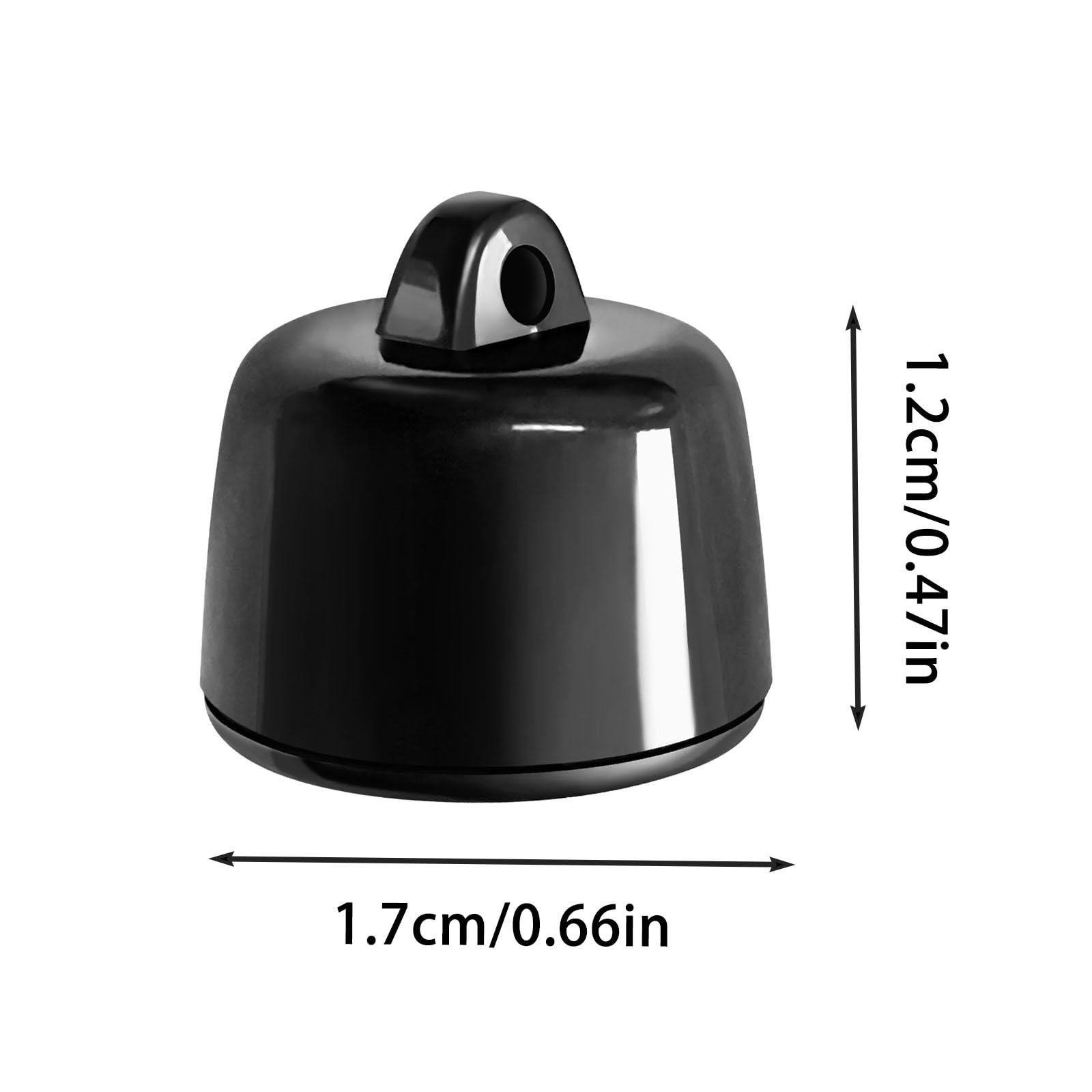 Mini Tracker per gatti e cuccioli di animali domestici, compatibile con iOS e Android, dispositivo di localizzazione in tutto il mondo, impermeabile IP67, adatto per ogni collare (5 pezzi)
