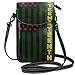 Produktbild Lacrosse Helm Flagge Kleine Crossbody Handy Geldbörse Tasche Smartphone Geldbörse Geldbörse mit abnehmbarem Gurt