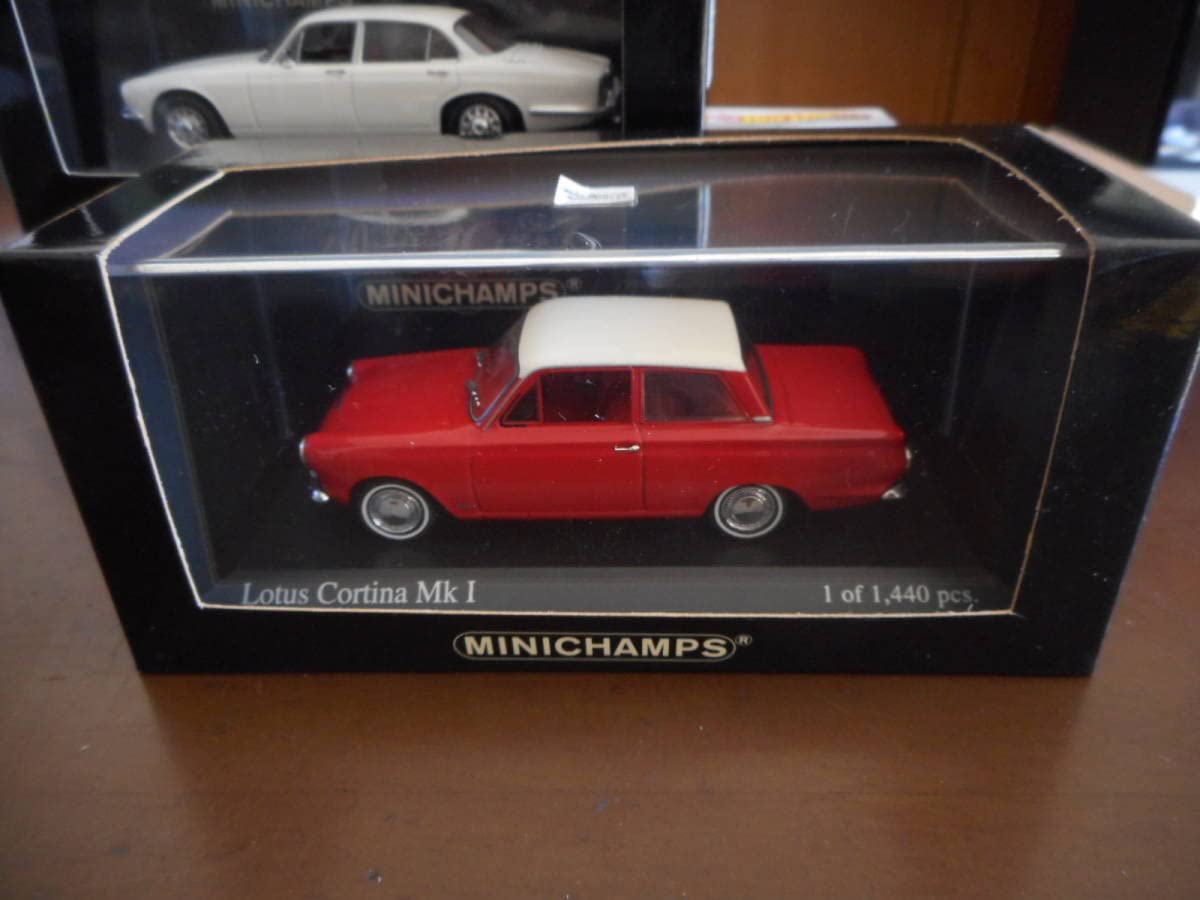 Amazon | 1/43 ミニチャンプス ロータス コルチナ MkⅠ レッド 1962