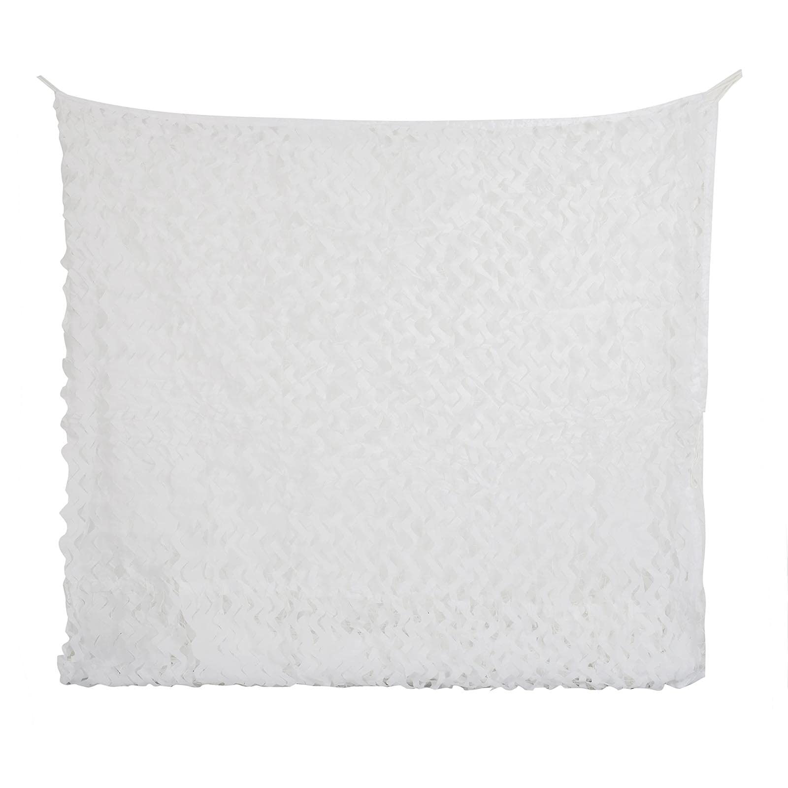 OUdini White Camo Netting Roll Sunscreen Camouflage Net Oxfabric Military Shade Nets, for Outdoor Camping Jungle/1.5 * 12M