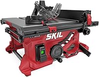 SKIL TS6308-00 15 Amp 8-1/4" Compact Portable Jobsite Table Saw - Rack & Pinion Fence, 24.5" Rip Capacity